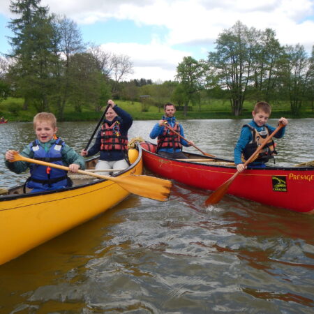 Atelier Parent-Enfant: Canoë et Land Art
