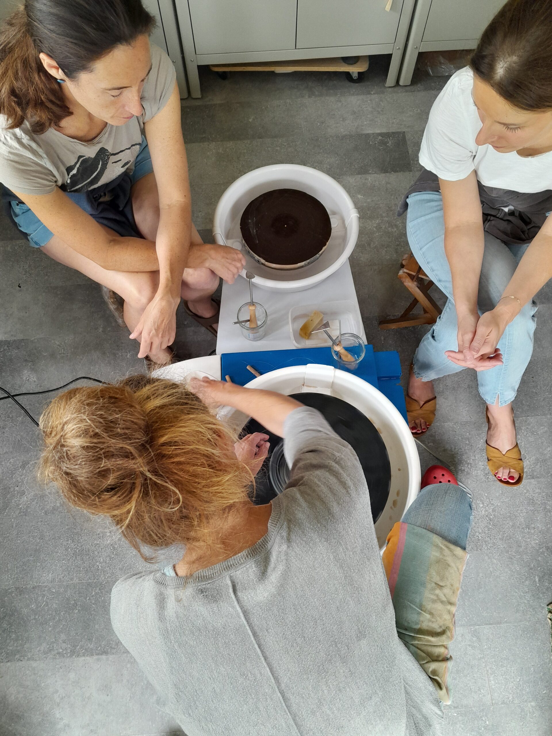 Trois séances encadrées au tour de potier- 3 x 3 heures - 1 ou 2 personnes